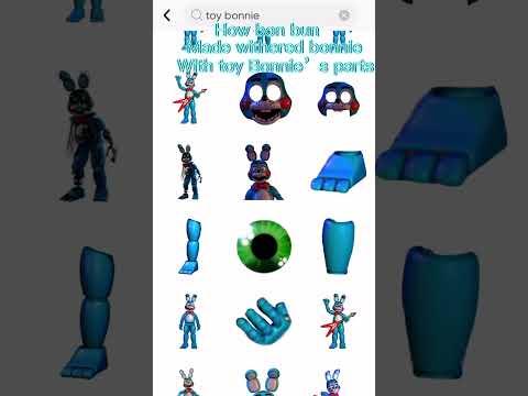 How bon bun made withered bonnie with toy Bonnie’s parts thumbnail