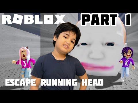 Roblox escape running head | roblox escape running challenge Part 1 thumbnail