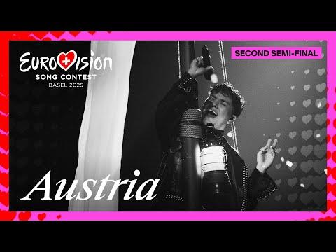 JJ – Wasted Love (LIVE) | Austria 🇦🇹 | Second Semi-Final | Eurovision 2025 thumbnail