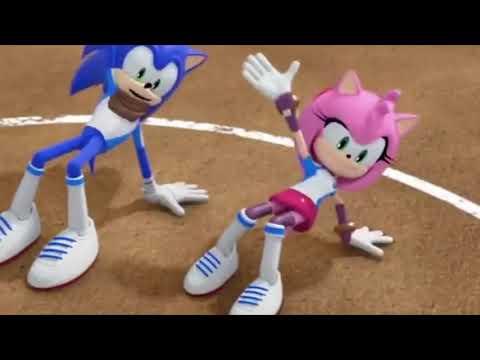 Sonic boom friends dancing to angry birds theme! thumbnail