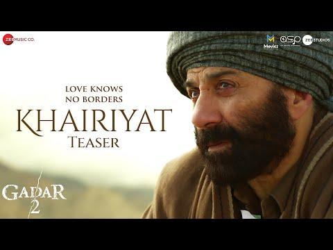 Khairiyat - Teaser | Gadar 2 | Sunny Deol, Ameesha Patel, Utkarsh S| Mithoon, Arijit Singh, Sayeed Q thumbnail