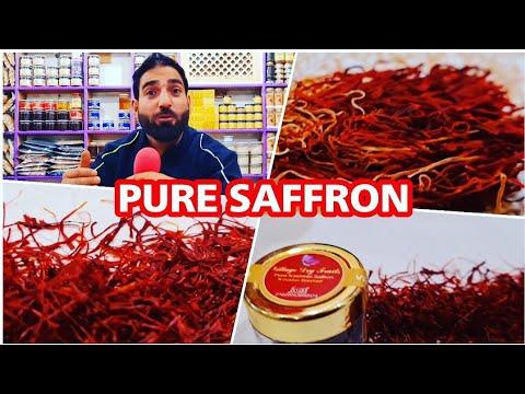Asli Kashmiri Kesar / Saffron Ki Pehchaan | Village Dry Fruits Shop, Tangmarg thumbnail