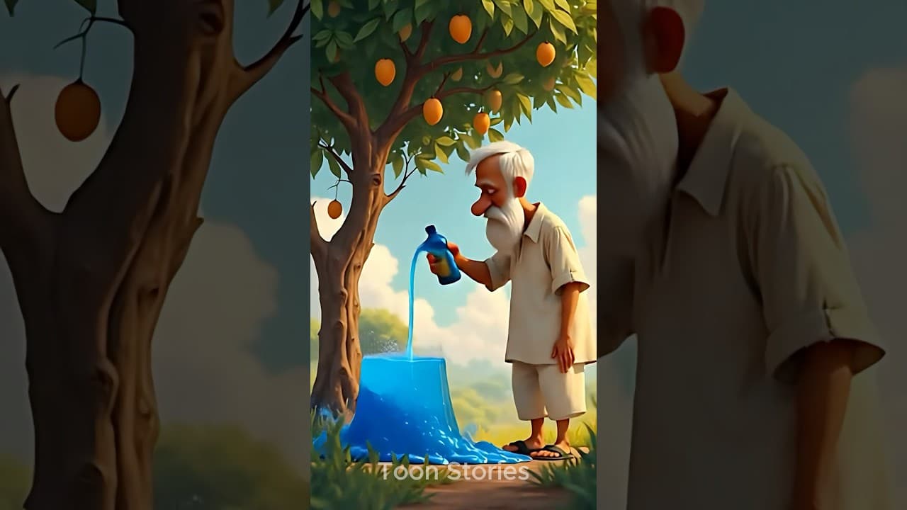 Dadaji Ka Mango Tree #shorts #shortsfeed #shortvideo #short #shortsvideo #mango #ai #dadaji #cartoon