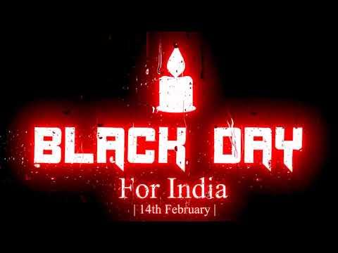 🖤14 February black day status🖤|Black day status 😣 |pulwama🇮🇳attack💥status|😭R.I.P Real Heroes😭 thumbnail