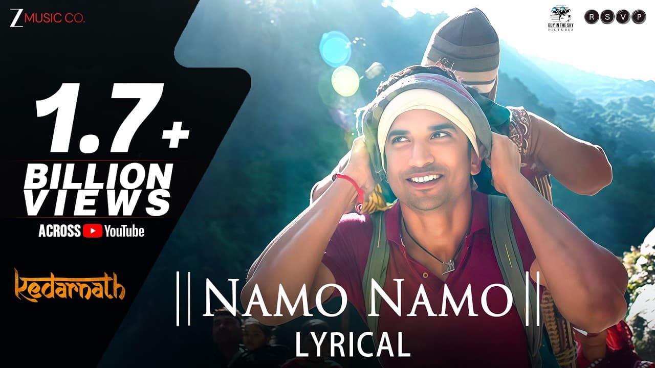 Namo Namo - Lyrical | Kedarnath | Sushant Rajput | Sara Ali Khan | Amit Trivedi | Amitabh B