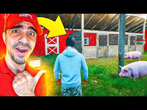 محاكي المزارع #9 : تطوير الحضيرة - صارت كبيرة 😍 | Ranch Simulator thumbnail