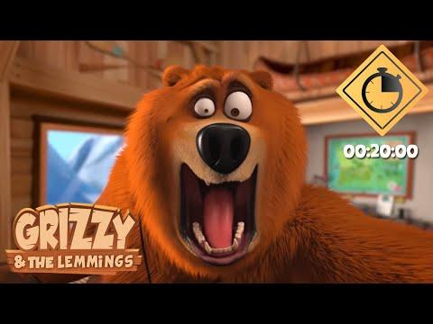 20 minutes de Grizzy & les Lemmings // Compilation #24 - Grizzy & les Lemmings thumbnail