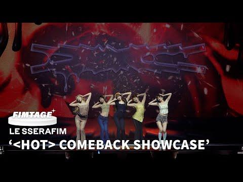 ‘Come Over’ Stage Cam @ LE SSERAFIM COMEBACK SHOWCASE 'HOT' thumbnail