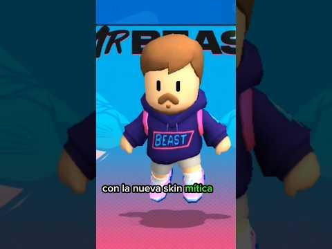💥¡Jugando Stumble guys con la Nueva skin mítica de Mr beast!💥😱😱 thumbnail