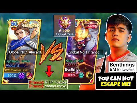 Yuzuke Vs TNC Captain: Benthings | Global Alucard Vs TNC Pro MPL Player (Who Win?) - Intense Battle! thumbnail