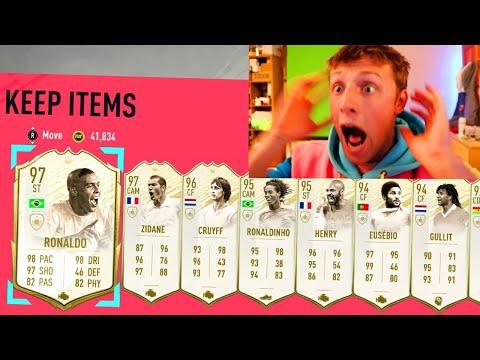 W2S OPENS 100 x PRIME ICON PACKS!! - FIFA 20 thumbnail