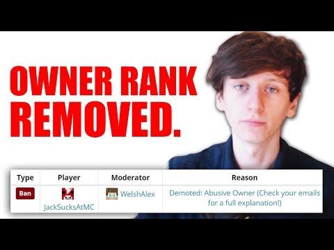 I was demoted from my own Minecraft server :( thumbnail
