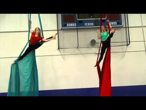 Billie Eilish and Simone Midby do Aerial Silks at Foshay performance thumbnail