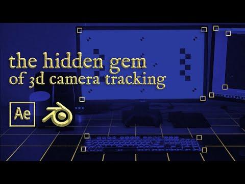 3d camera tracking using after effects & blender — motion tracking tutorial thumbnail