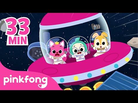 Rocket Song and more | +Compilation | Space Song | Planet Song | Pinkfong Songs for Children thumbnail