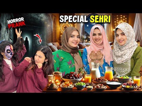 Sehri mein Zainab ky sath hwa horror prank |Rabia ny bani diet wali sehri | HIRA FAISAL | SISTROLOGY thumbnail
