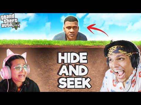 HIDE AND SEEK in GTA 5! (Very Funny) thumbnail