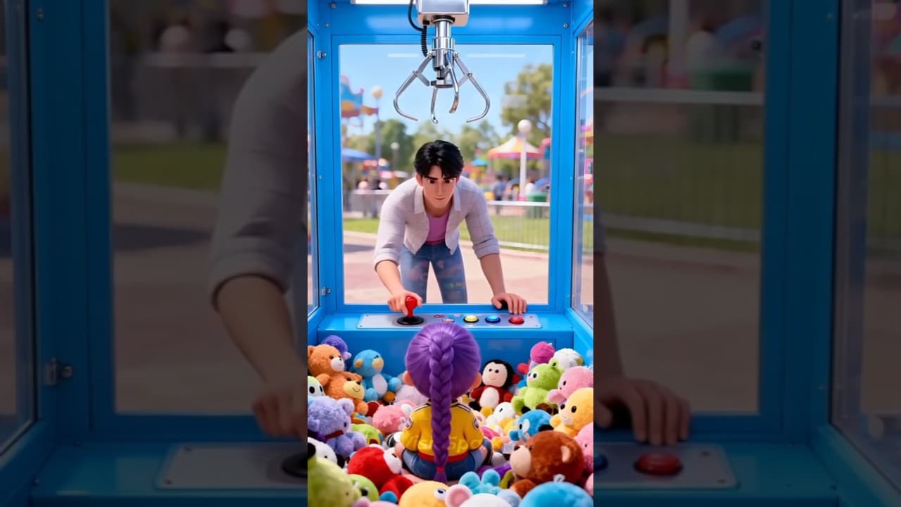 Jinu Tries to Save Baby Rumi From the Claw Machine! But...๐คฃ๐คฃ๐คฃ