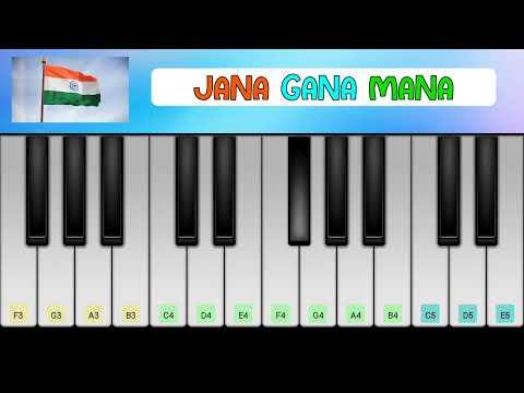 Jana Gana Mana Piano Mobile | Jana Gana Mana Piano | Jana Gana Mana Adhinayaka Jaya Hai On Piano thumbnail