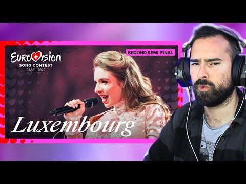 Vocal Coach Reacts - Laura Thorn La Poupée Monte Le Son LIVE  Luxembourg Second Semi Final thumbnail