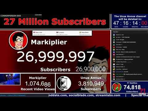 Markiplier hits 27M subscribers?! thumbnail