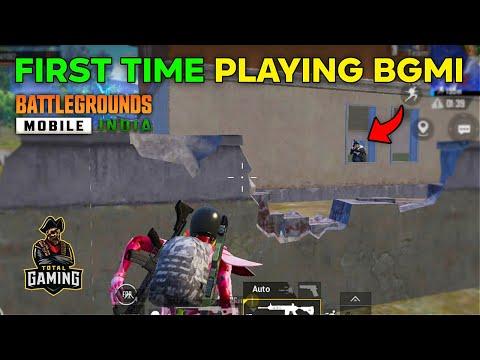 AJJUBHAI FIRST TIME PLAYING BGMI | BGMI GAMEPLAY #1 thumbnail