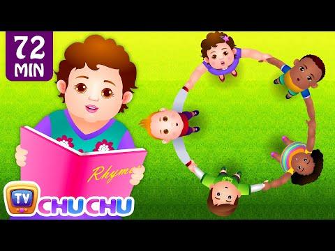 Ringa Ringa Roses (Ring Around the Rosie) & Many More Nursery Rhymes & Songs for Children | ChuChuTV thumbnail