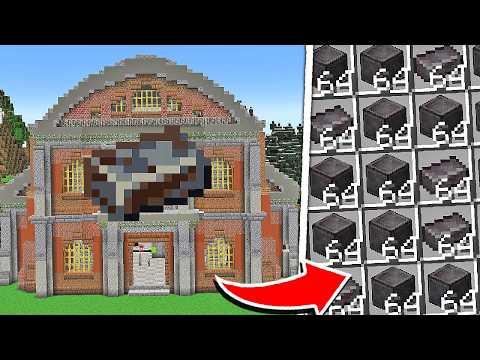 I Built a NETHERITE FARM in Minecraft Hardcore thumbnail