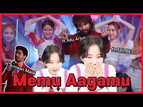 Korean Actress Reacts to Memu Aagamu ft. Allu Arjun, Armaan Malik, and TRI.BE (Coke Music Live) thumbnail