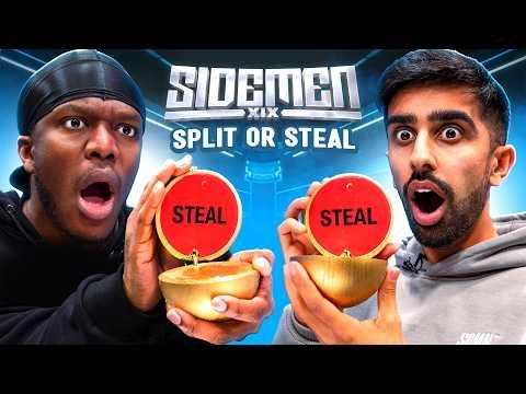 SIDEMEN SPLIT OR STEAL 2 thumbnail