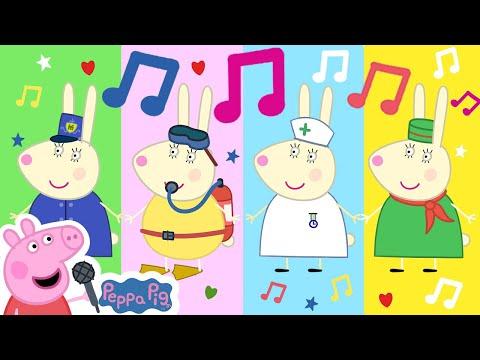 🌟 Busy Miss Rabbit🎵 Peppa Pig My First Album 14# | Peppa Pig Official Family Kids Cartoon thumbnail