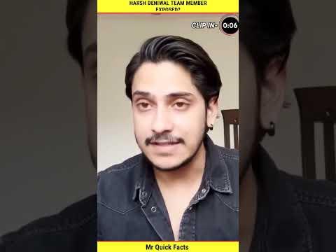 Harsh Beniwal team member expose ? @TheHarshBeniwal #shorts #youtubeshorts #shortvideo #youtube thumbnail