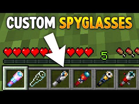 Minecraft but There are CUSTOM SPYGLASSES... thumbnail