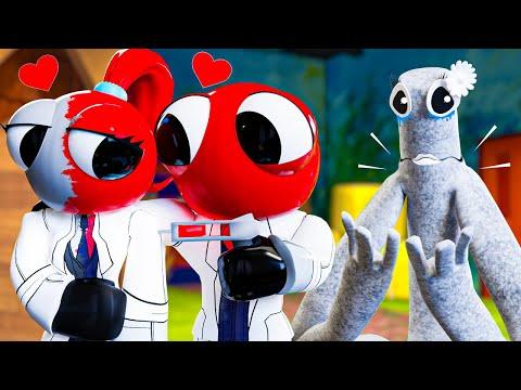 RAINBOW FRIENDS GIRLS, But the COLORS are MISSING! Rainbow Friends 3D Animation thumbnail