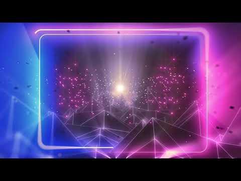 4K Retro Style ▬ Classic Neon Frame ▬​ Moving Backgrounds for Edits - Intro - Backdrops AA-vfx thumbnail