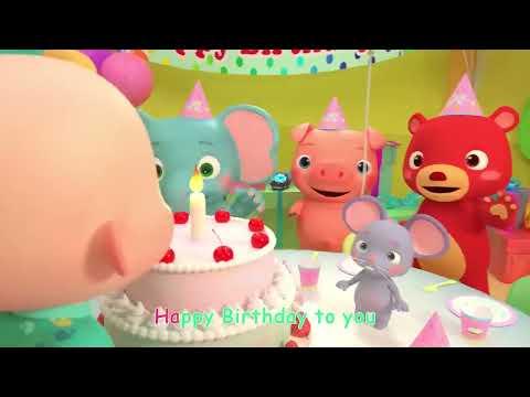 Happy Birthday Song  CoComelon Nursery Rhymes & Kids Songs 