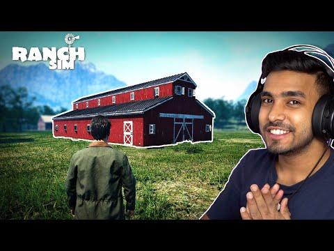 I BUILD AN ULTRA GIANT BARN HOUSE | RANCH SIMULATOR GAMEPLAY #11 thumbnail