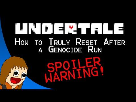 Undertale - How to Truly Reset After a Genocide Run (MAJOR SPOILERS) thumbnail