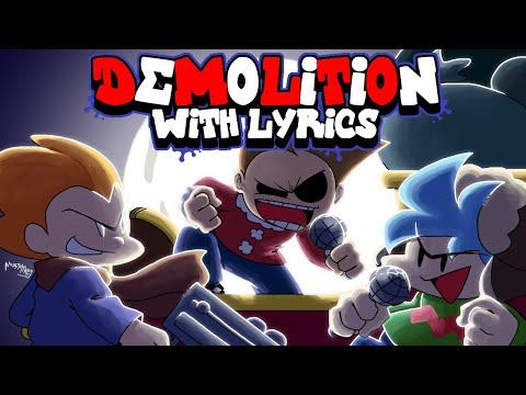 Demolition WITH LYRICS By RecD Ft. Cyan - Friday Night Funkin' THE MUSICAL (Eddsworld FNF Mod) thumbnail