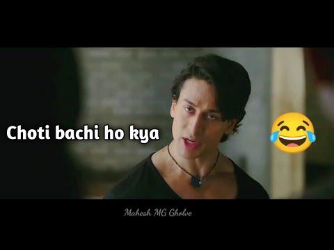Tiger Shroff "Choti Bachi Ho Kya" 😂 Original Dialogue|| Tiger Shroff - Heropanti || MG thumbnail