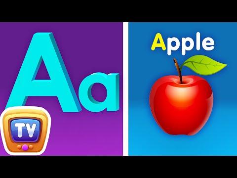 Phonics Song with TWO Words - A For Apple - ABC Alphabet Songs with Sounds for Children thumbnail