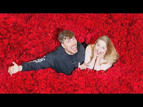 Surprising My Girlfriend With 100,000 Roses For Valentines Day thumbnail