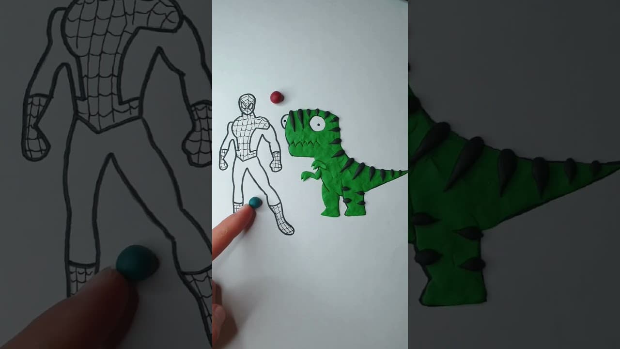 Spider - Man VS T - Rex