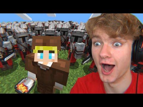 Minecraft 1 VS 1,000 Players! thumbnail