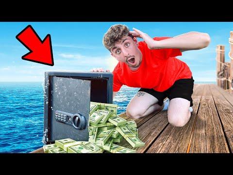 I Found an Abandoned Safe Underwater.. (Magnet Fishing) thumbnail