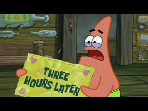 Three Hours Later (Patrick) | SpongeBob Time Card #23 thumbnail