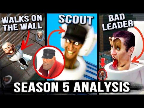 Skibidi Toilet  Episodes 15-17 Analysis - All Secrets & Easter Eggs (Season 5 Theories & Meaning) thumbnail