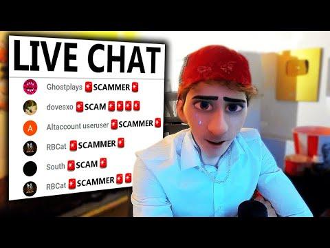 Trolling FREE ROBUX LIVE Scammers.. 😈 thumbnail