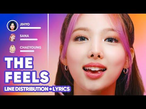 TWICE - The Feels (Line Distribution + Lyrics Karaoke) PATREON REQUESTED thumbnail