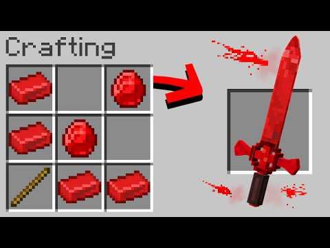Minecraft, But You Can Craft a Blood Sword thumbnail
